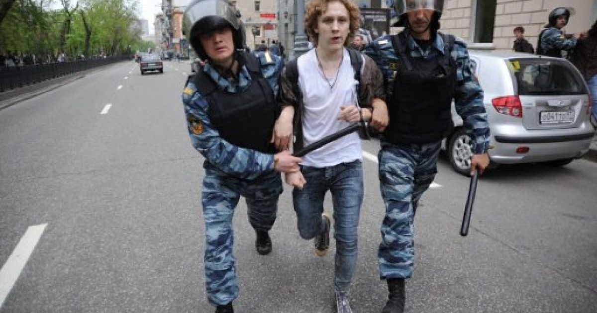 Протести в Росії проти інавгурації Путіна_3 / © AFP