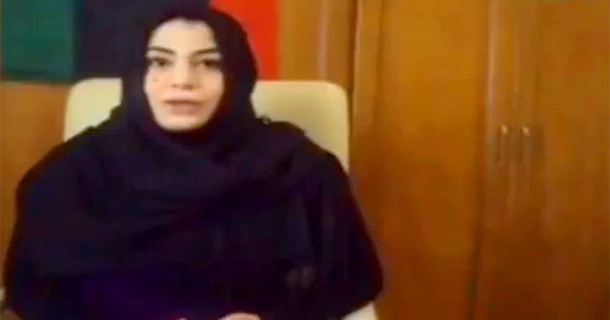 На відеоролику улюблена телеведуча Каддафі заявила, що жива і здорова