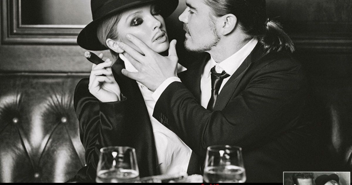 Фагот і Ольга Навроцька у фотосесії "LOVE! ACTION!" / © jetsetter.ua