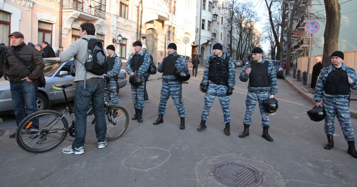 В Києві провели акцію на захист Андріївського узвозу