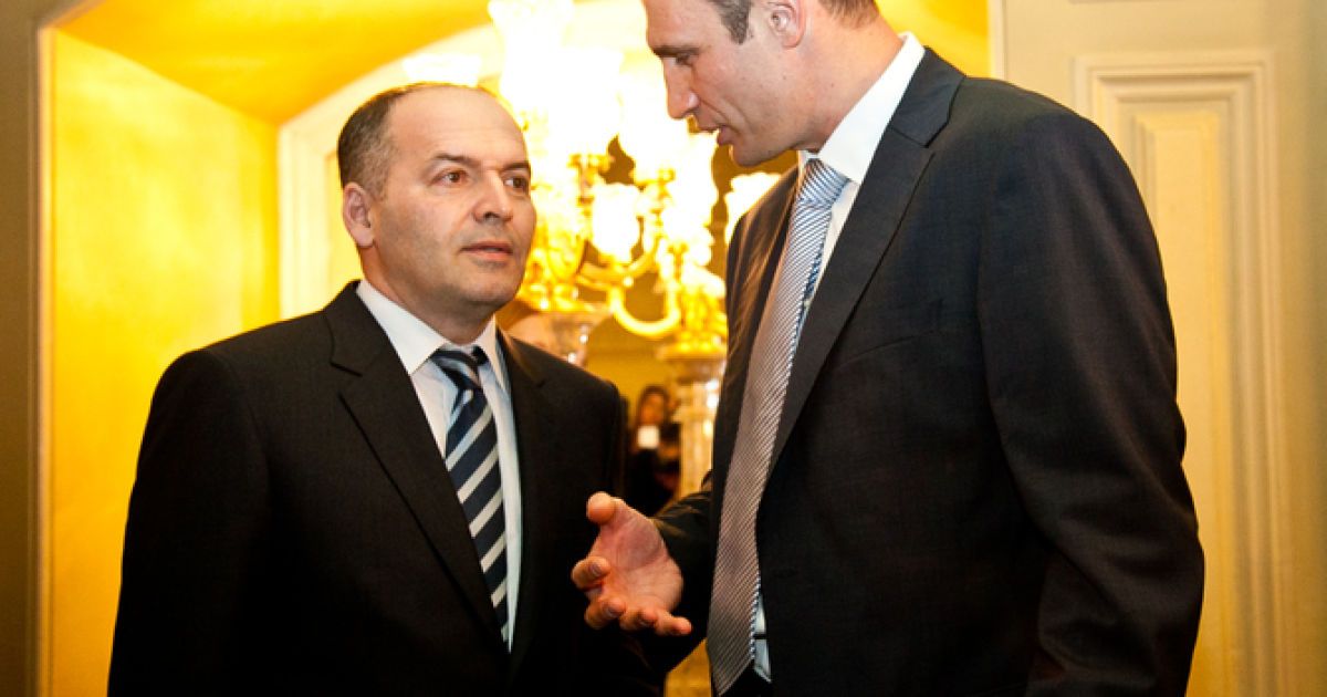 Віктор Пінчук і Віталій Кличко