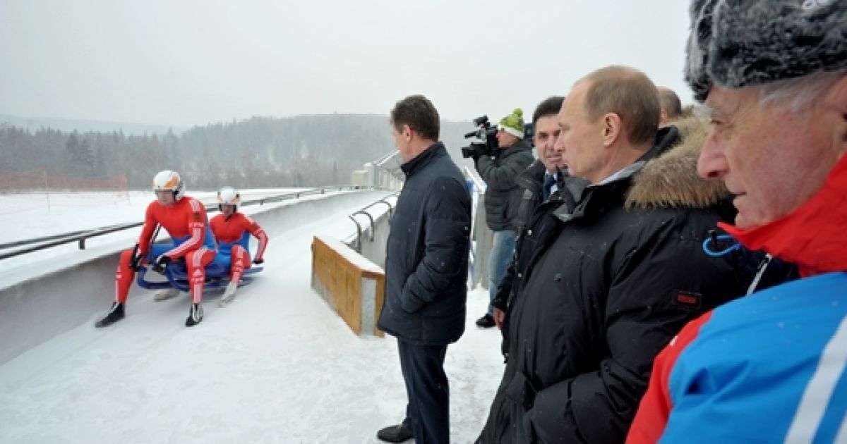 Путін відвідав подмосковну бобслейну трасу / © premier.gov.ru