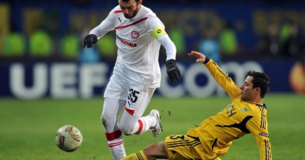 "Металіст" - "Олімпіакос" - 0:1. Перша поразка у Лізі Європи