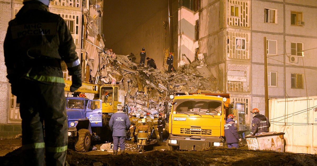В Астрахані стався вибух у дев&rsquo;ятиповерхівці, є жертви. / © Ридус