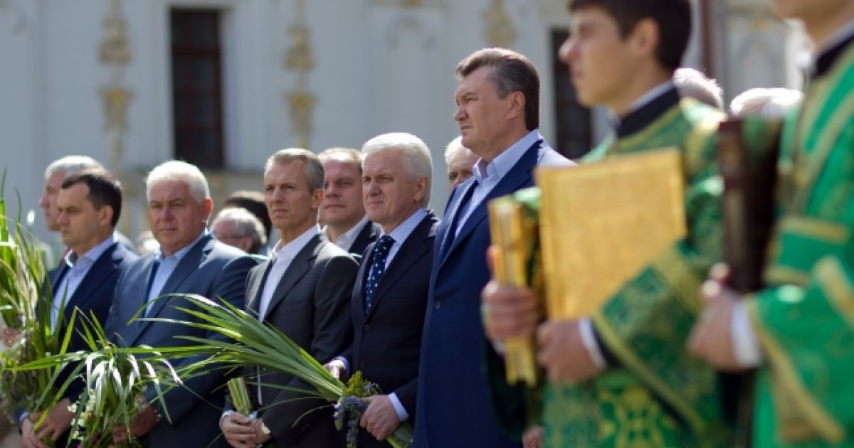 Янукович відвідав Лавру / © President.gov.ua