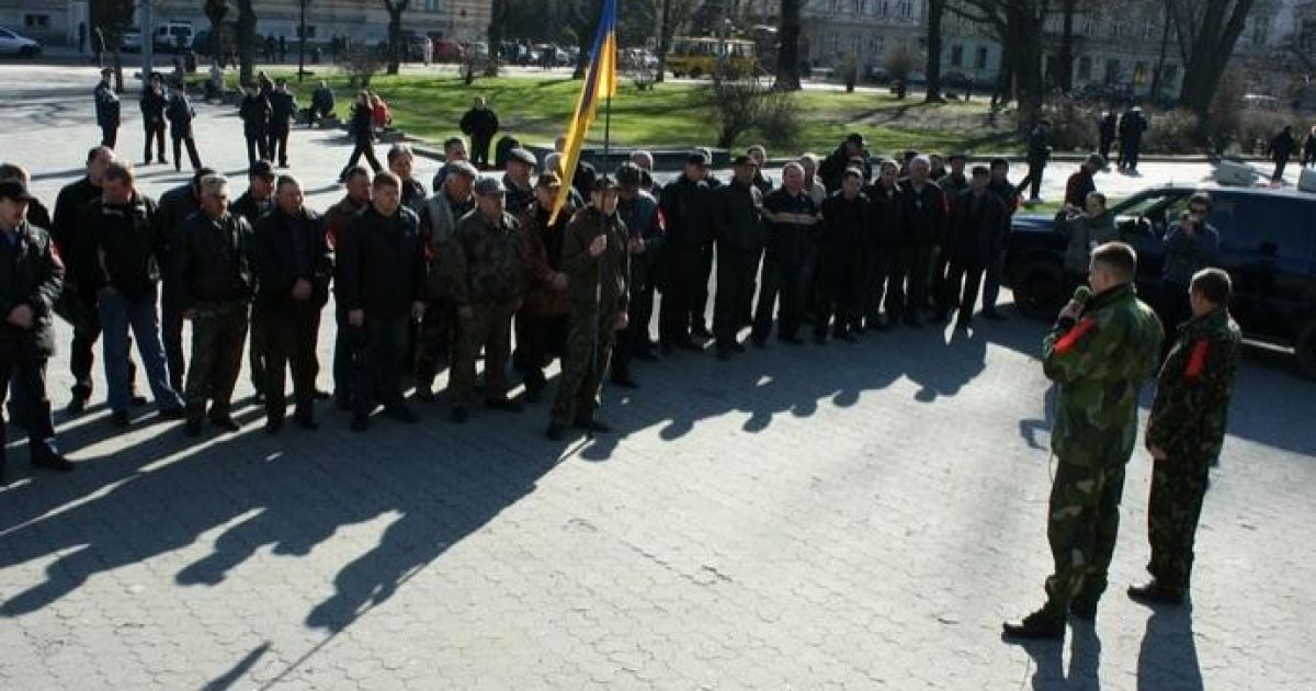 Мітинг лісників і мисливців у Львові