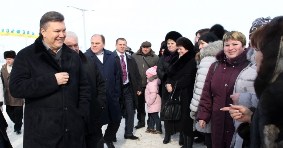 Янукович відгуляв Масляну у Вишгороді / © Офіційний сайт Президента України