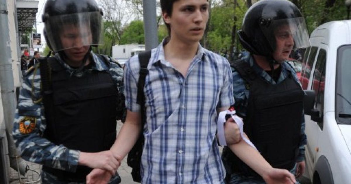Протести в Росії проти інавгурації Путіна_7 / © AFP