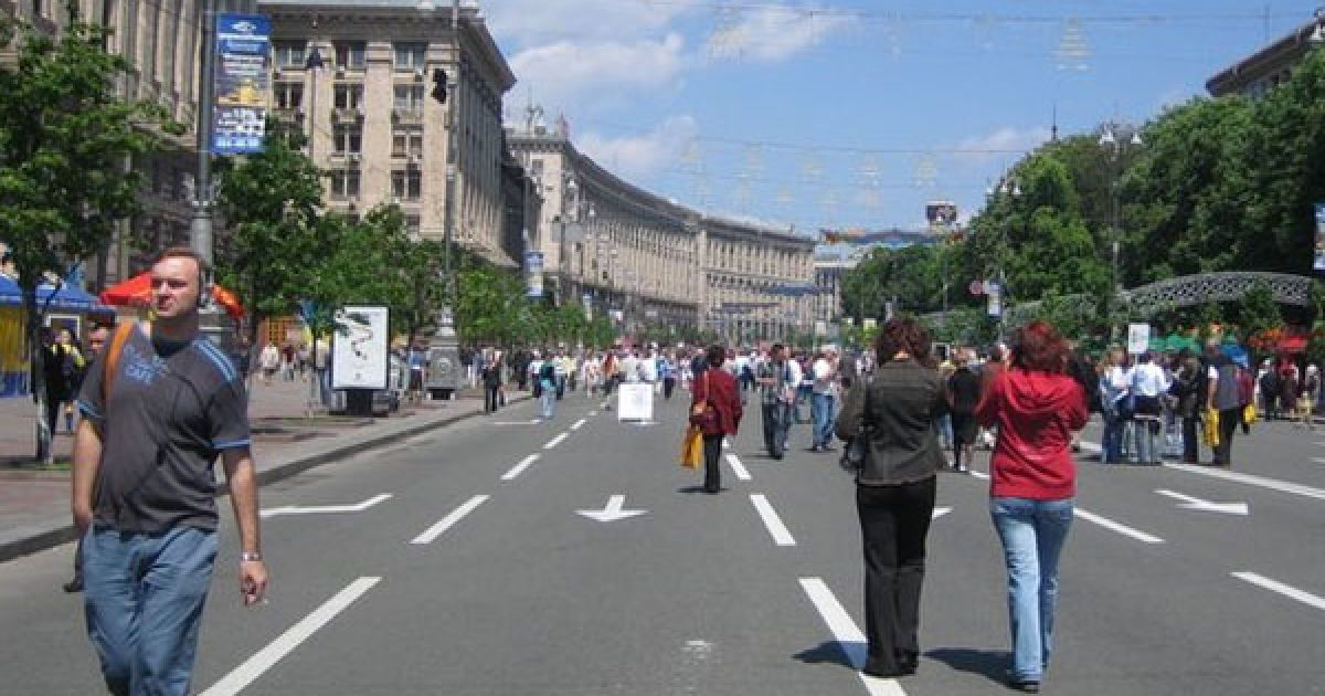 В Киеве перекроют центр города из-за празднования "Дня независимости". Полный список улиц