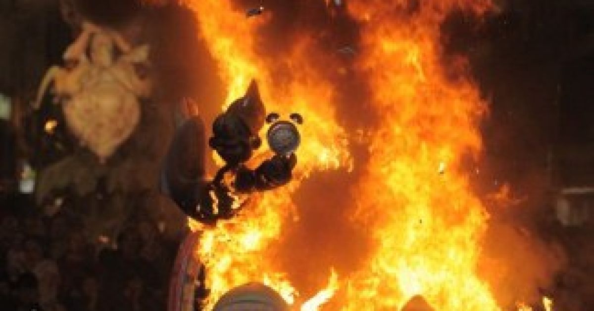 Фестиваль Лас Фальяс в Іспанії / © AFP