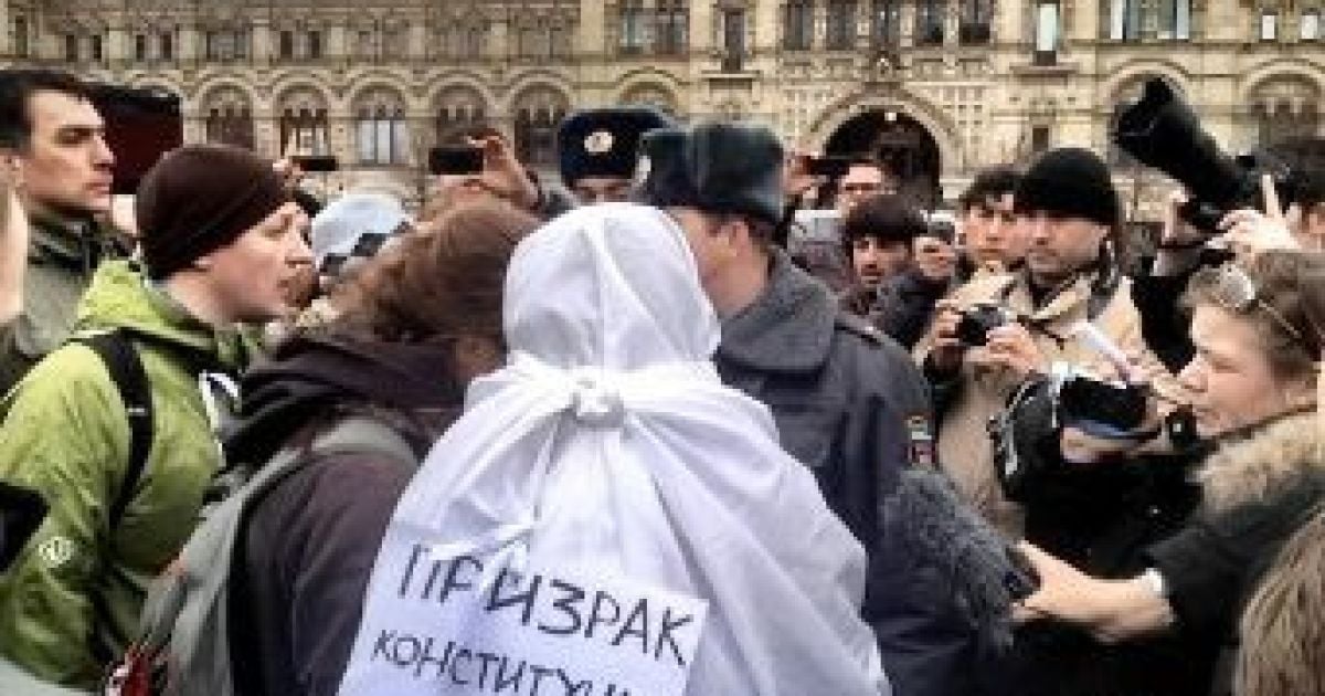 Поліція мітингувальників не затримує