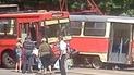 У момент зіткнення пасажирів в тролейбусі не було