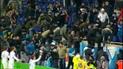 Дніпро - Ворскла - 1:1. Сутичка вболівальників