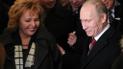 Володимир Путін зі своєю дружиною