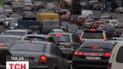 Пол-Киева оказалось парализованным из-за сильного дождя