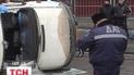 Маршрутка з пасажирами протаранила відразу дві вантажівки