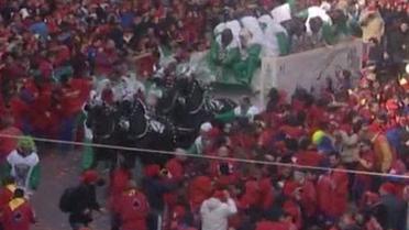 Во время апельсиновой битвы в Италии травмированы 165 человек