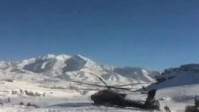 Відзнято падіння вертольота на одній з військових баз США в Афганістані