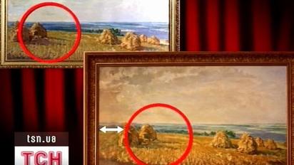 В Кабміні справді підмінили дві картини художника Миколи Глущенка