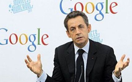 Саркозі наполягає на запровадженні "податку на Google"