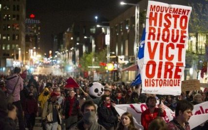 Студентські протести охопили канадський Квебек