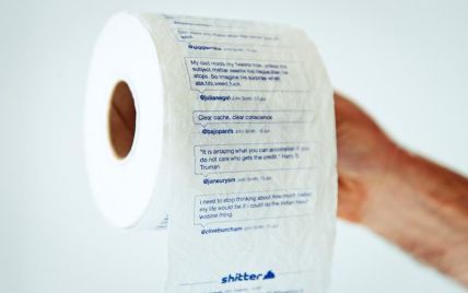 Туалетний папір прикрасять записами користувачів Twitter
