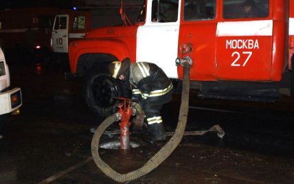 На ринку в Москві спалахнула пожежа, згоріли 12 людей