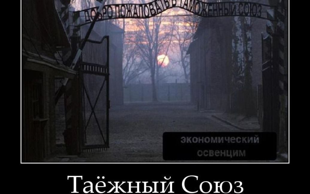 Інтернет тролить Митний союз / © demotivators.kiev.ua