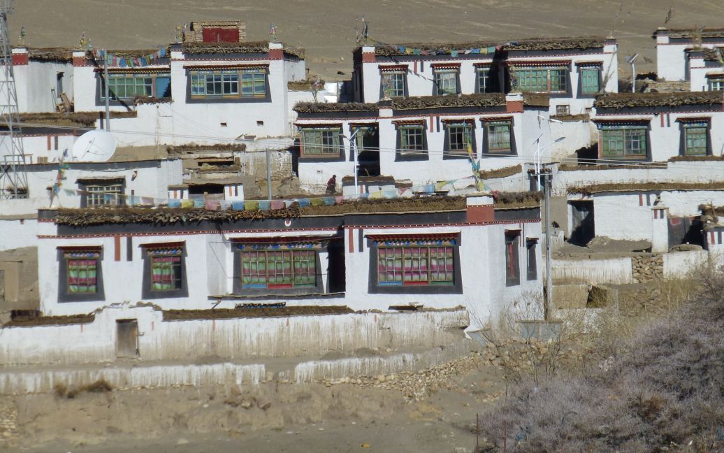 Типичная тибетская деревня / © 
