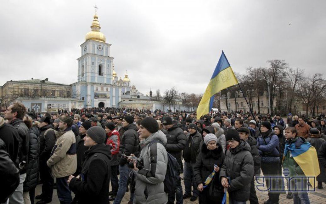 Євромайдан переїхав на Михайлівську площу / © УНІАН