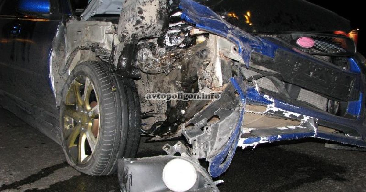 Вуличні перегони закінчилися ДТП.