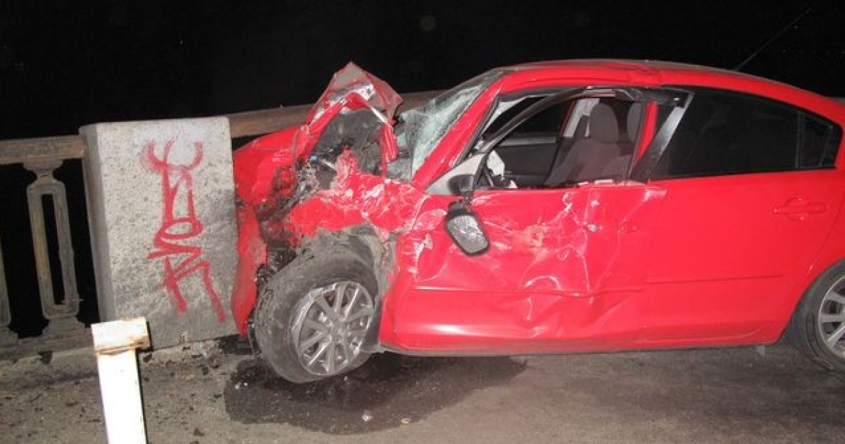 Водія легковика забрали в лікарню