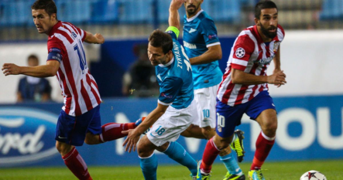 "Зеніт" програв мадридським "матрацникам"