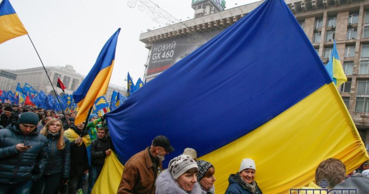 Мітинг за євроінтеграцію / © УНІАН