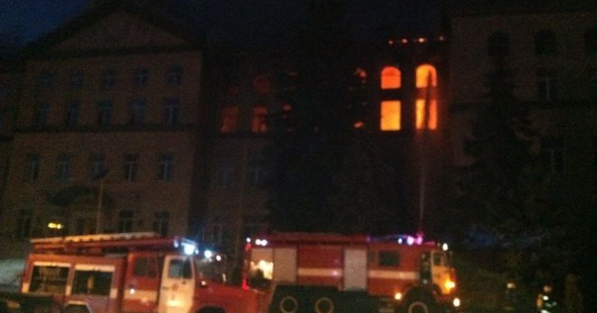 Під час пожежі в Аграрному університеті згоріли комп&#039;ютери з документами