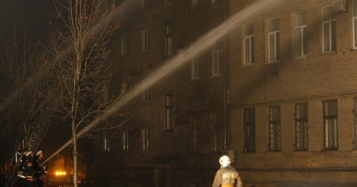 Від пожежі не застрахований жоден виш або технікум