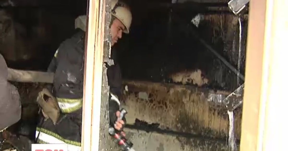 Густий дим від пожежі на ринку налякав жителів Лісового масиву