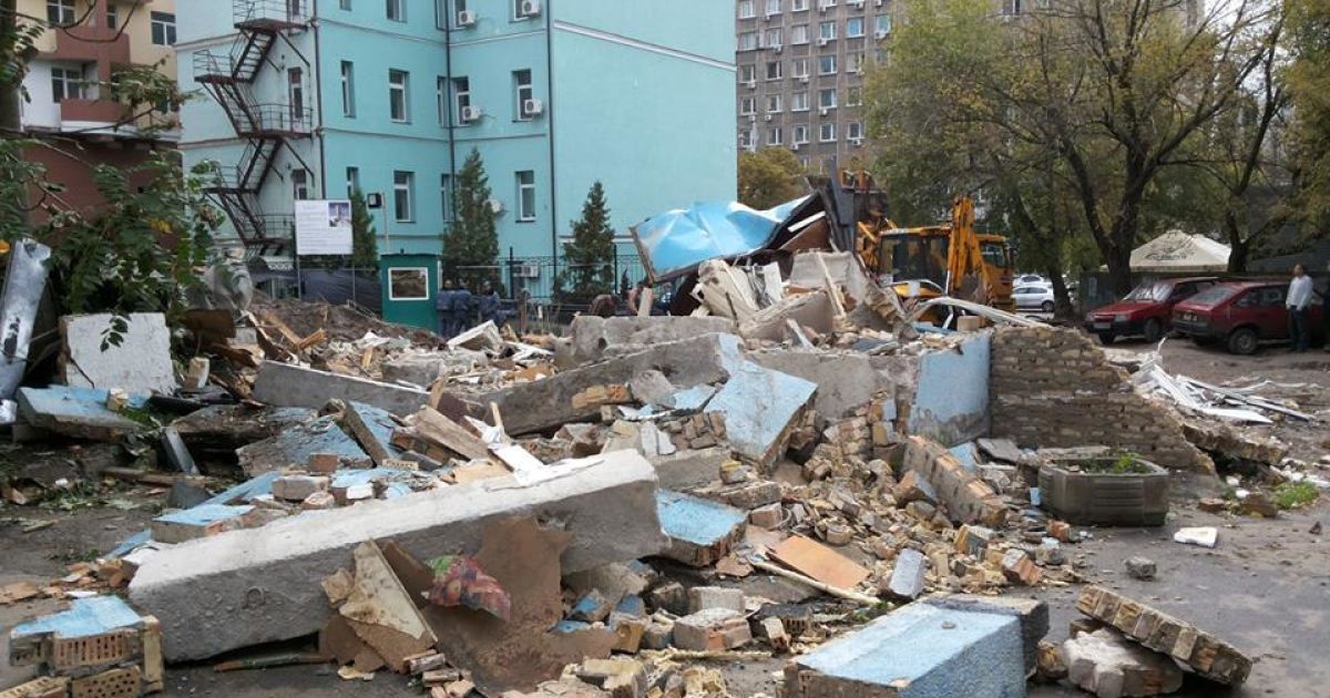 Будівлю на Жилянській знесли