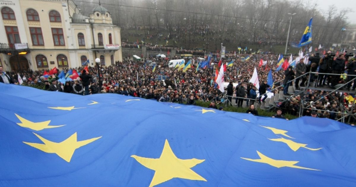 Мітинг за євроінтеграцію / © Українське фото