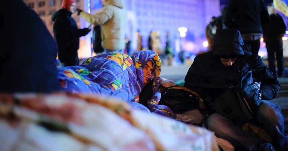 За 28 хвилин до розгону Євромайдану.