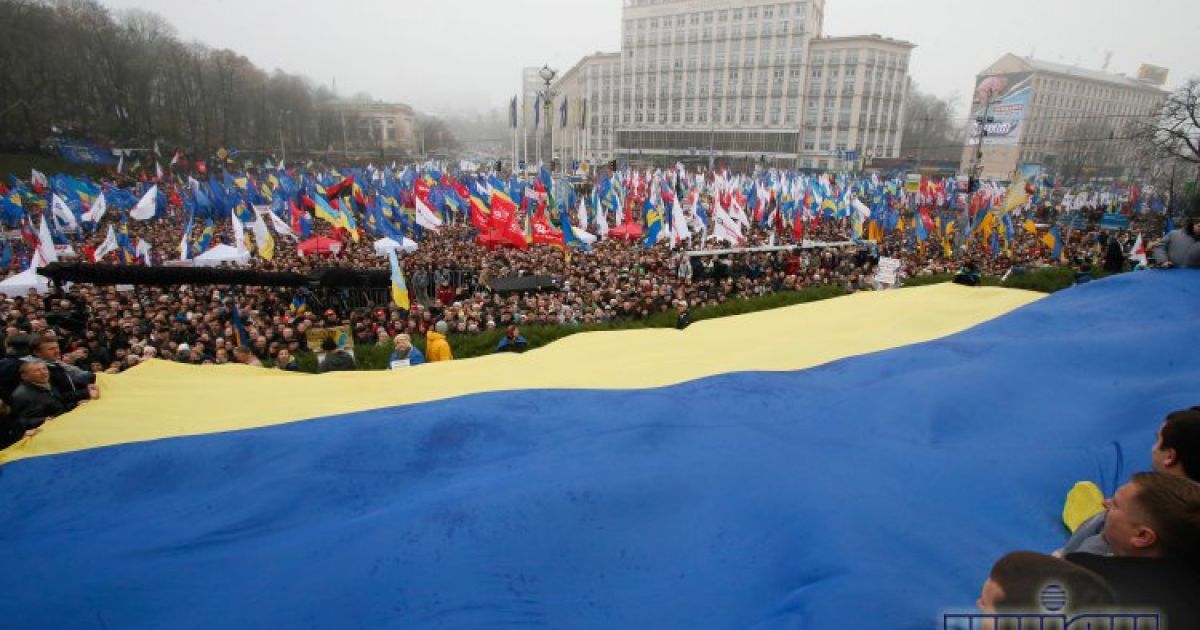 Мітинг за євроінтеграцію / © УНІАН
