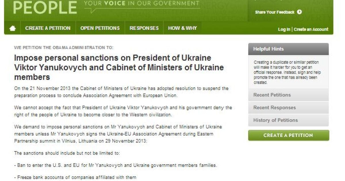 За петицію проголосували 107 тис. 516 людей.