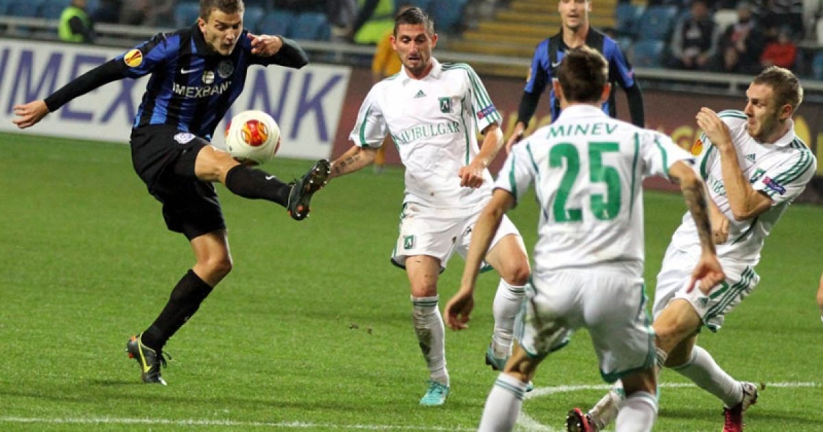 В матчі Чорноморець - Лудогорець експерти прогнозують нічию