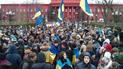 У парку Шевченка мітингують студенти