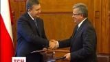 Янукович в Польше преодолевает последние барьеры на пути подписания соглашения с ЕС