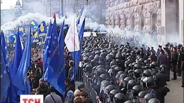 "Беркут" не дав опозиціонерам зірвати роботу Київради