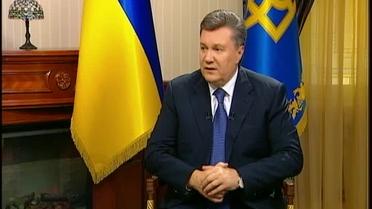 Янукович рассказал, что ведется работа по выяснению всех обстоятельств ночной бойни