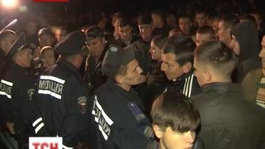 В Тернополе люди пытались совершить самосуд над водителем-убийцей