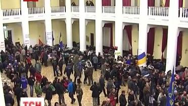 Ночь в КГГА прошла спокойно