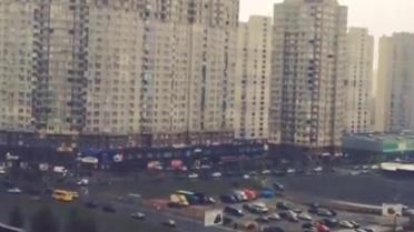 В Києві побачили перший сніг
